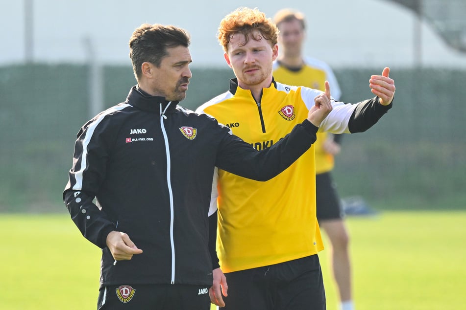 Thomas Stamm (43, l.) schenkt Robert Wagner weiter das Vertrauen.