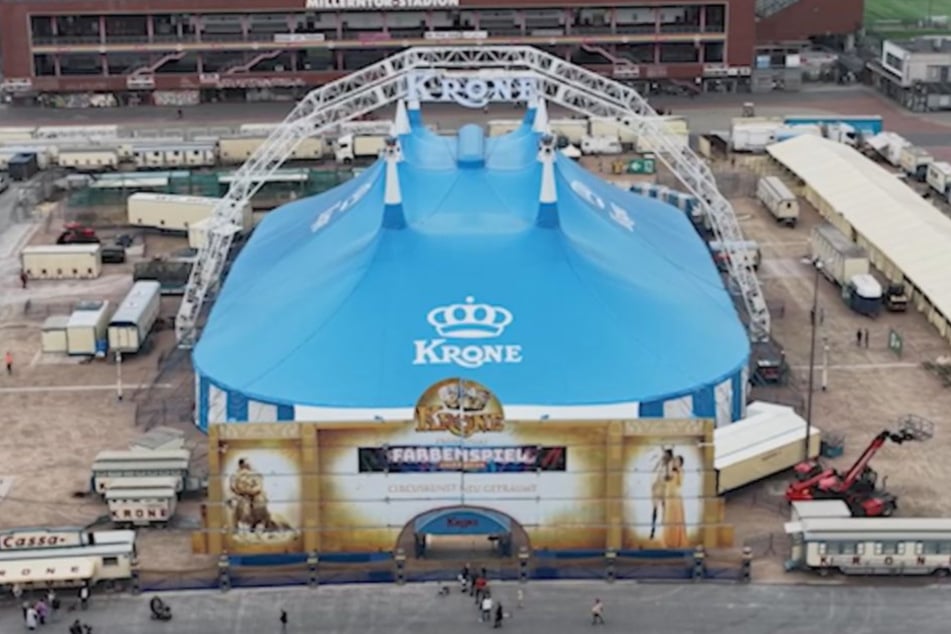 Der "Circus Krone" gastiert vom 17. September bis zum 11. Oktober auf dem Heiligengeistfeld.