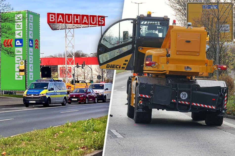 Unfall am Kaufpark in Nickern: Fußgängerin angefahren und schwer verletzt