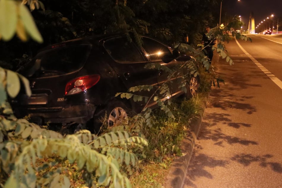 In diesem Waldstück kam das Auto zum Stehen.