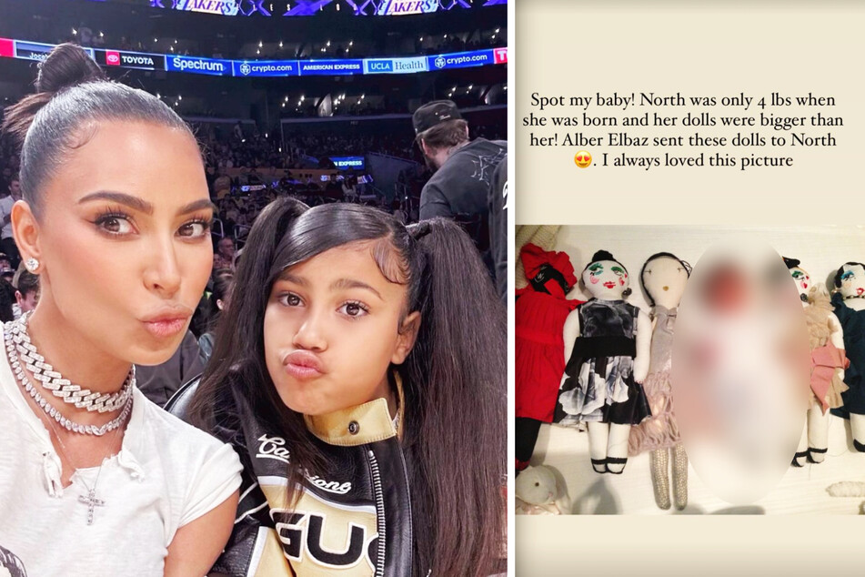 Kim Kardashian feiert Geburtstag von Tochter North West und postet privates Babyfoto