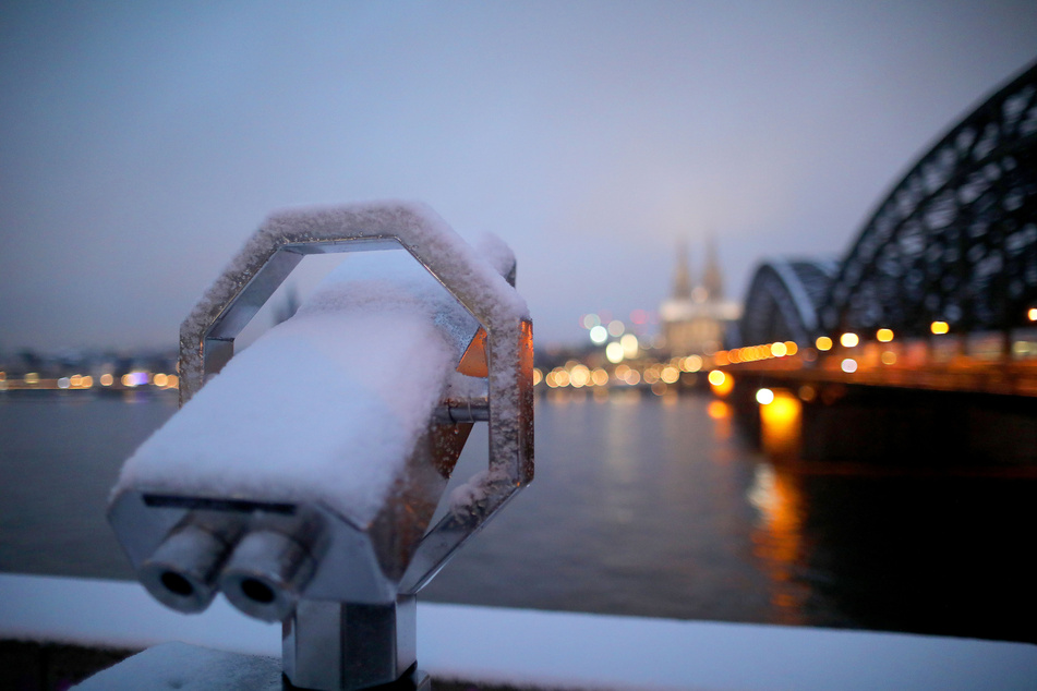 Mitte der Woche kann es auch in Köln Schneeregen geben.