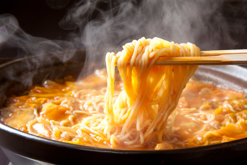 Für eine cremige Pasta sollte die Stärke nicht abgewaschen werden.