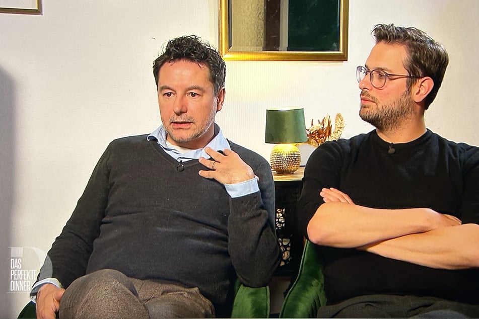 Für Pau (48, l.) und Marco (38) war die Ente etwas zu lange gebraten.