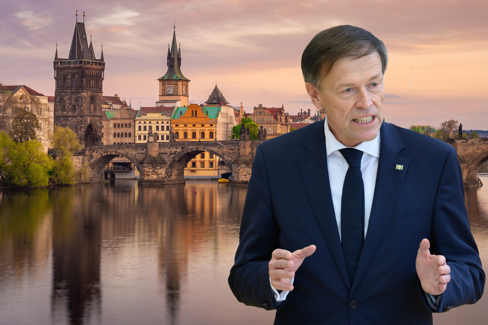 Sachsens Landtagspräsident Matthias Rößler (68, CDU) war mit in Prag: Er will mit gleichgesinnten Partnern zusammenarbeiten.