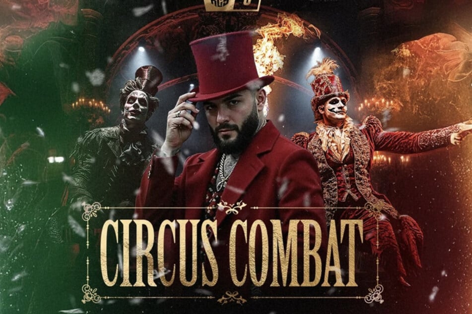 In Dresden wird unter dem Motto "Circus Combat" geboxt.