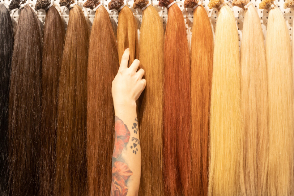 Die Kundin war mit ihren Extensions nicht zufrieden. (Symbolbild)