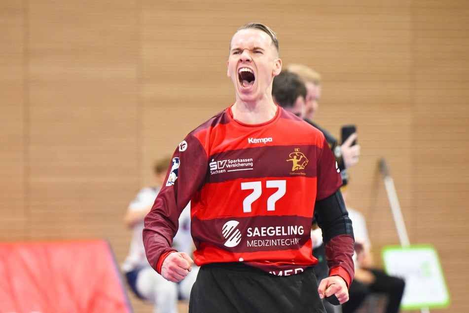 Der Garant für die HCE-Aufholjagd: Keeper Robin Cantegrel (30).