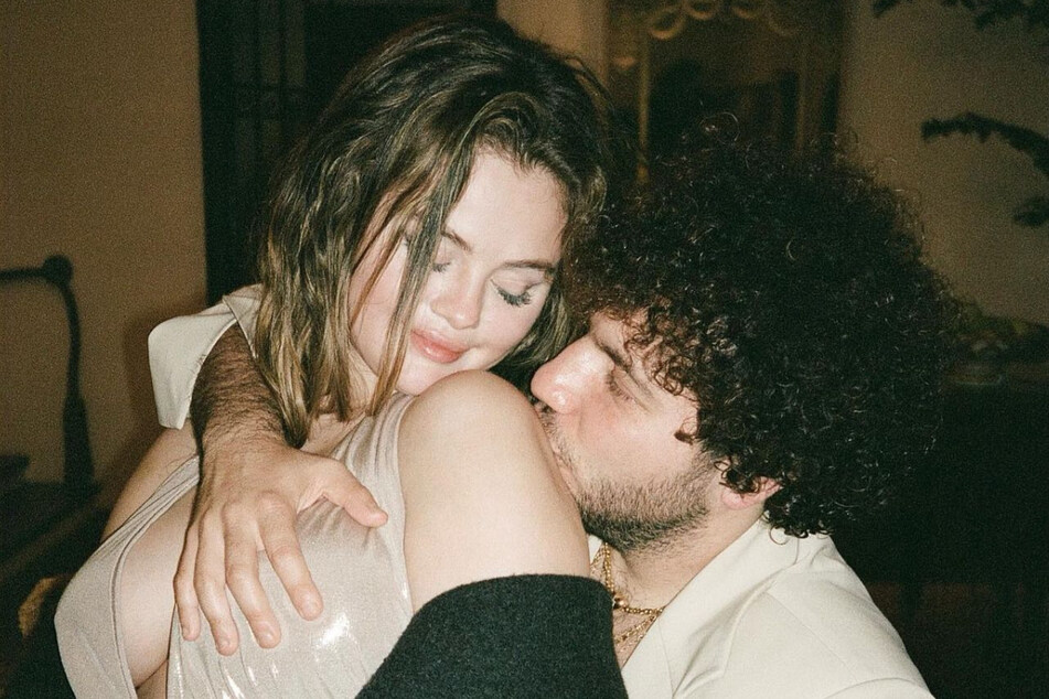 Selena Gomez (l.) has been dating Benny Blanco for about eight months now.