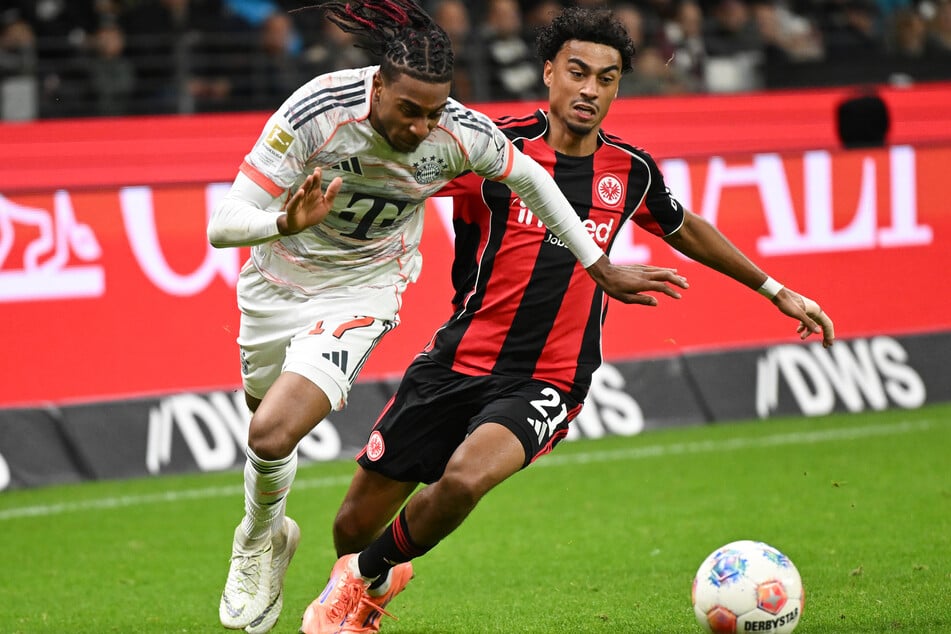 Wechselt Nathaniel Brown (22, r.) nach der WM von Eintracht Frankfurt zum FC Bayern München?