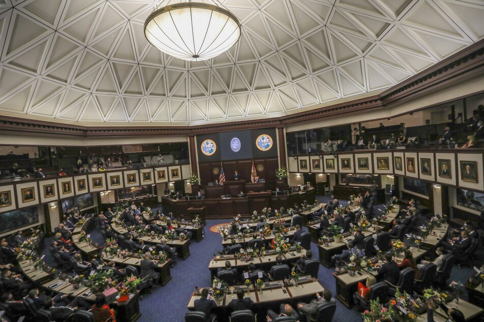 The Florida state legislature voted largely along party lines to pass new restrictive voting measures.