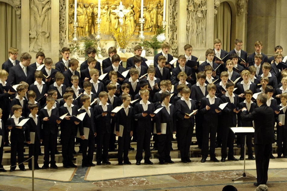 Die jungen Talente des Dresdner Kreuzchors stellen ihr Können unter Beweis. (Archivfoto)