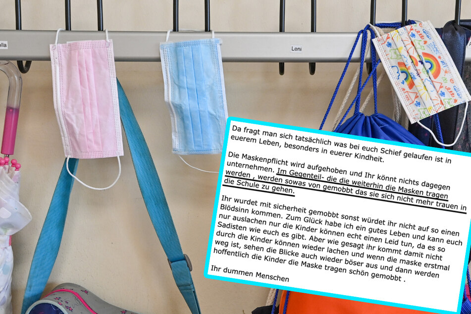 Die Initiative "Bildung Aber Sicher Thüringen" wurde nach eigenen Angaben angefeindet. In einer Mail werden die Initiatoren als "Sadisten" bezeichnet. (Montage/Archivbild)