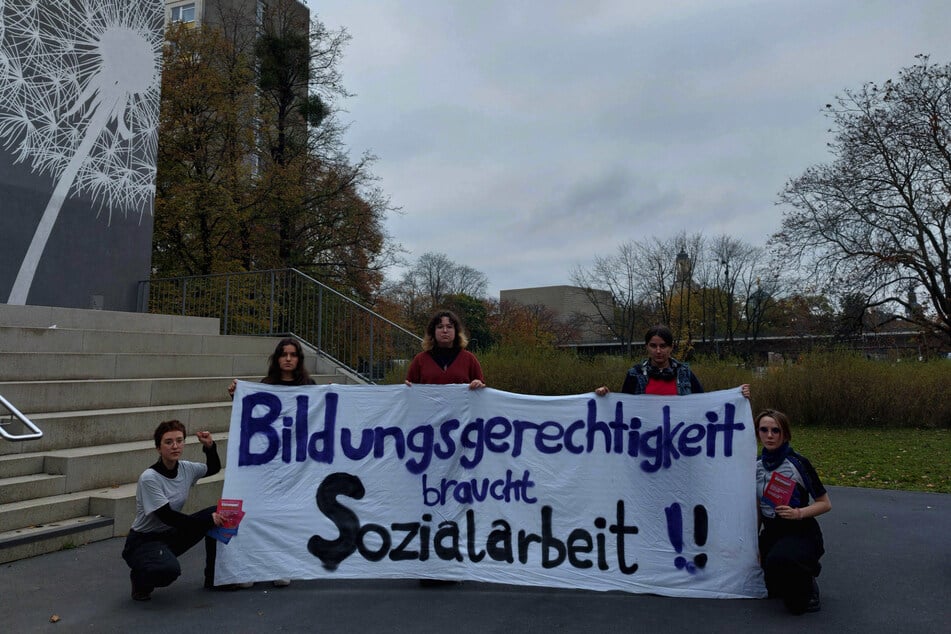 Auch Schüler am Bertolt-Brecht-Gymnasium Dresden hatten für den Erhalt der Schulsozialarbeit protestiert.