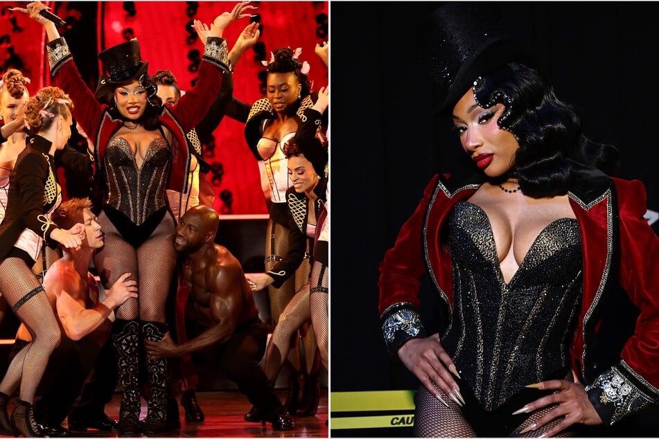 Megan Thee Stallion joined Pink on stage for this year's Tony Awards and later presented the award for Best Actress.