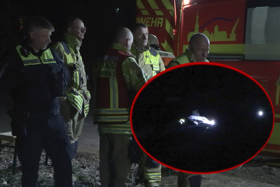 Leuchtendes Flugobjekt am Himmel im Norden löst Großeinsatz aus