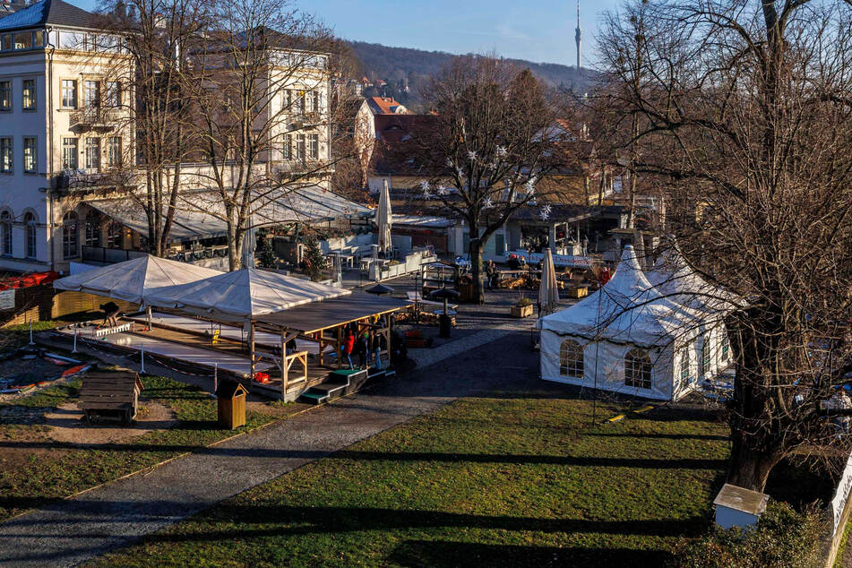 Im ElbeGarten steigt Silvester im Biergarten eine Party.