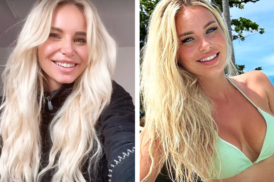 Reality-Girl lächelt breit und meint: "Der Popo muss mitspielen!"