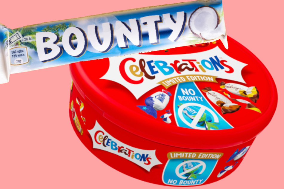 Bounty-Gate: Celebrations verbannt Kokos-Riegel aus Box