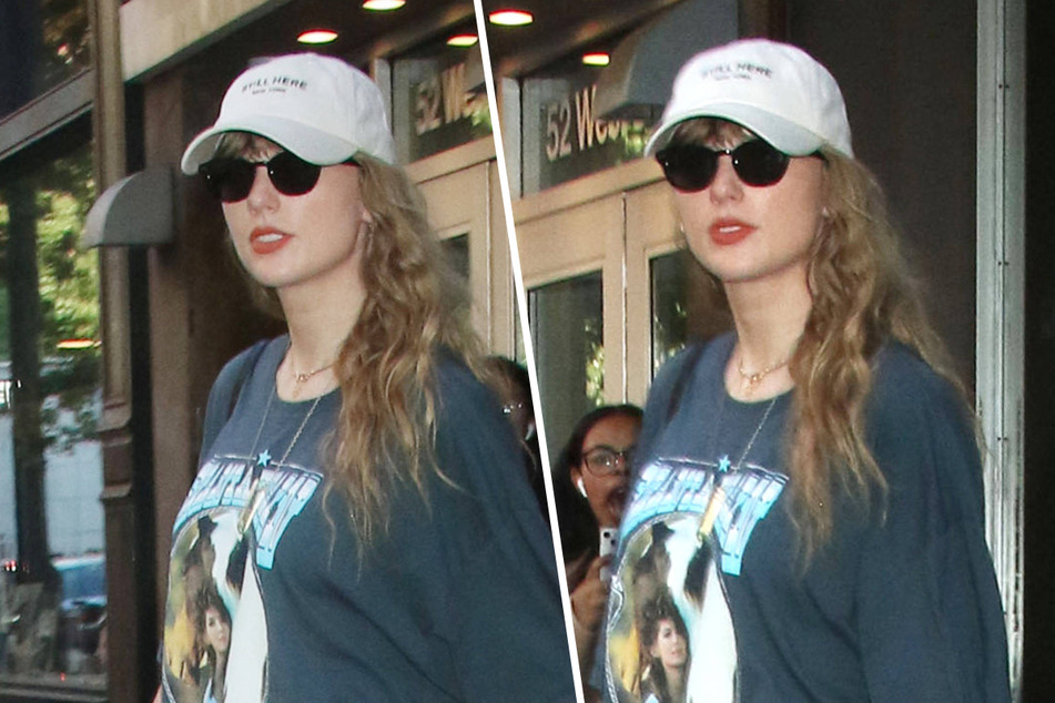 Taylor Swift was spotted at Electric Lady Studios in New York City on Tuesday.