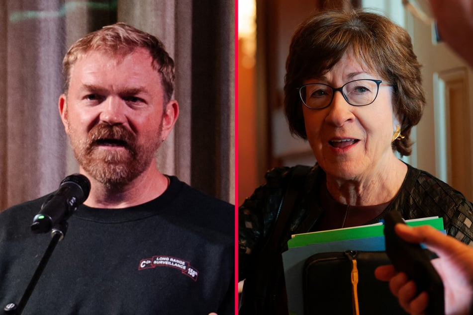 Graham Platner slammed Senator Susan Collins for her support of President Donald Trump's war on Iran.