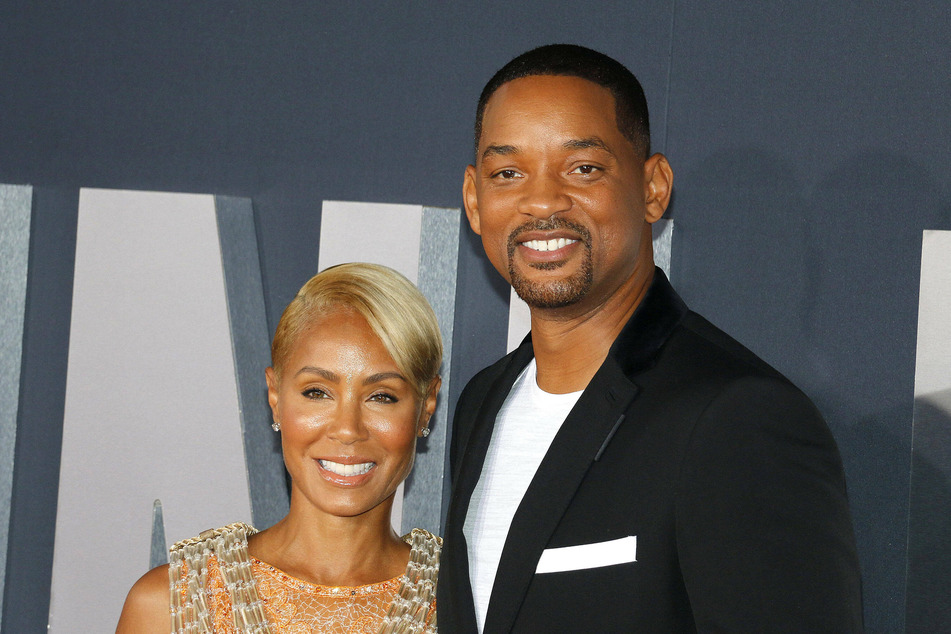 Will Smith (r.) and Jada Pinkett Smith at the premiere of Gemini Man.