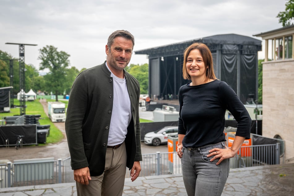 C3-Chef Ralf Schulze (58) und Projektleiterin Stefanie Lohse (38) freuen sich auf die beiden Groß-Events.