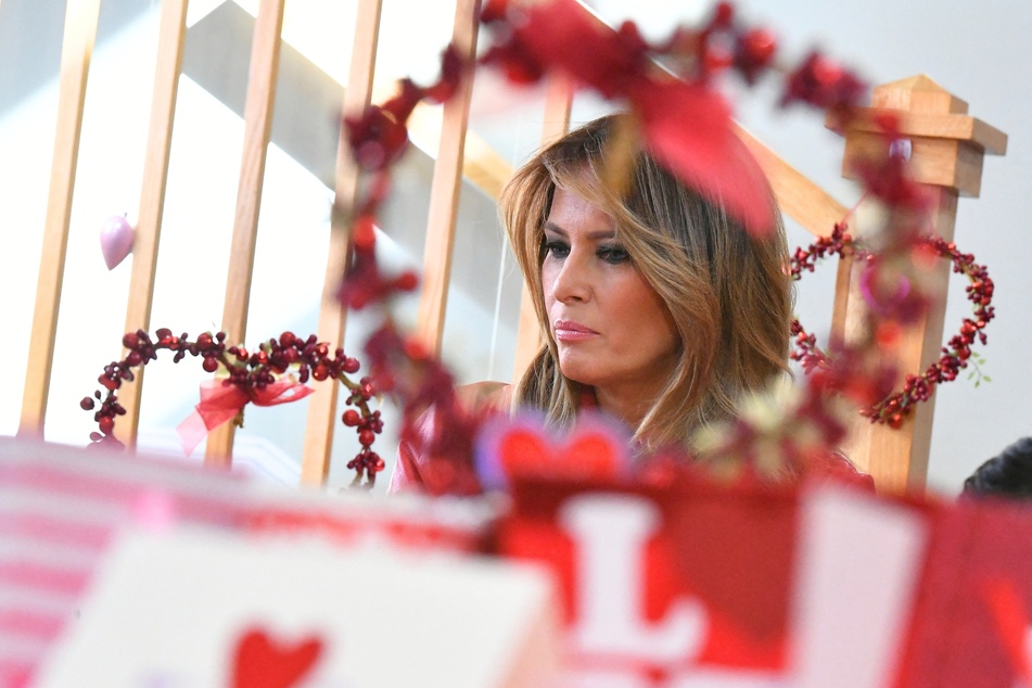 Former first lady Melania Trump is selling overpriced Mother's Day necklaces as her husband faces criminal charges over hush money payments to an adult film star.