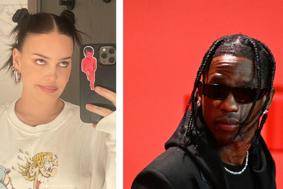 Singer Anne-Marie (l.) is dropping her newest album, Unhealthy on July 28, while Travis Scott is releasing an eagerly-awaited album, Utopia, with an accompanying movie the same day.