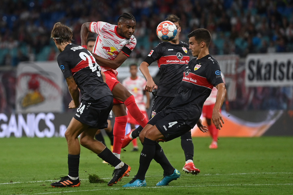 Das Hinspiel gegen den VfB Stuttgart in der Red Bull Arena konnte RB Leipzig mit 4:0 für sich entscheiden.
