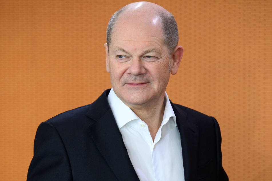 Bundeskanzler Olaf Scholz (65, SPD).