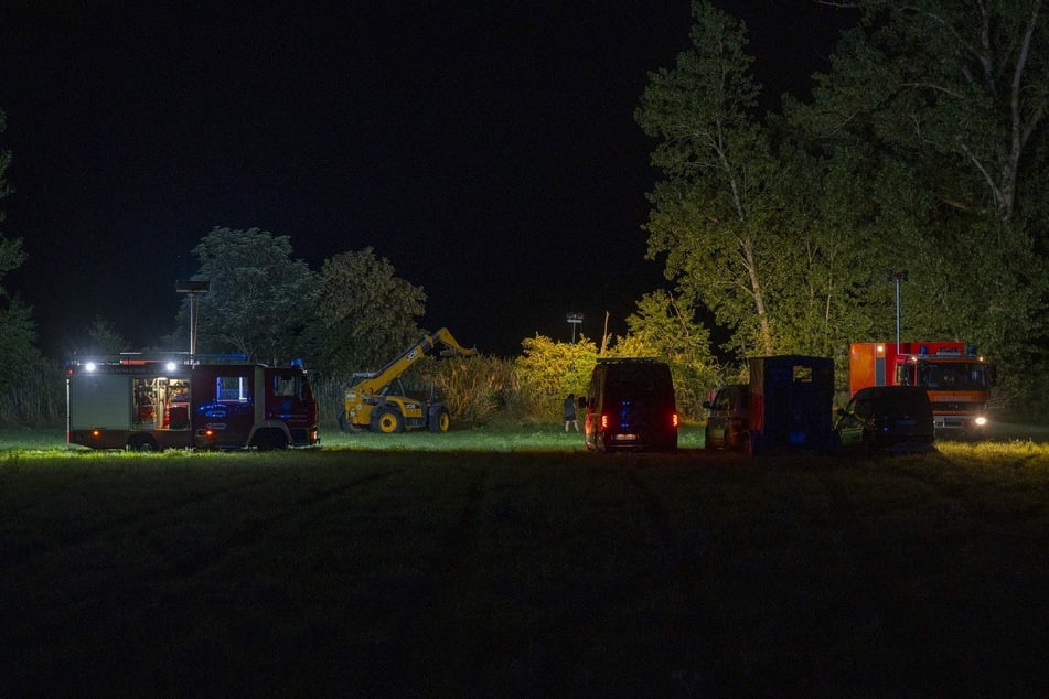 Die Feuerwehren aus Walschleben, Elxleben und Sömmerda waren an der Rettungsaktion beteiligt.