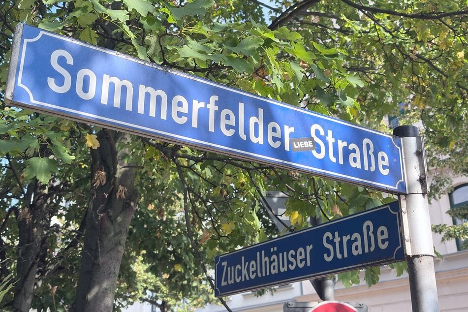 Der Radler wollte auf die Fahrbahn der Sommerfelder Straße wechseln, als es zu dem Unfall mit dem Audi kam.